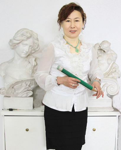 刘红梅受邀参加第二届书画与古建之美优秀作品展
