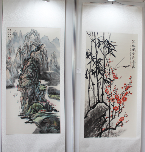 第二届“古建与书画之美”优秀作品展赵磊老师展览作品